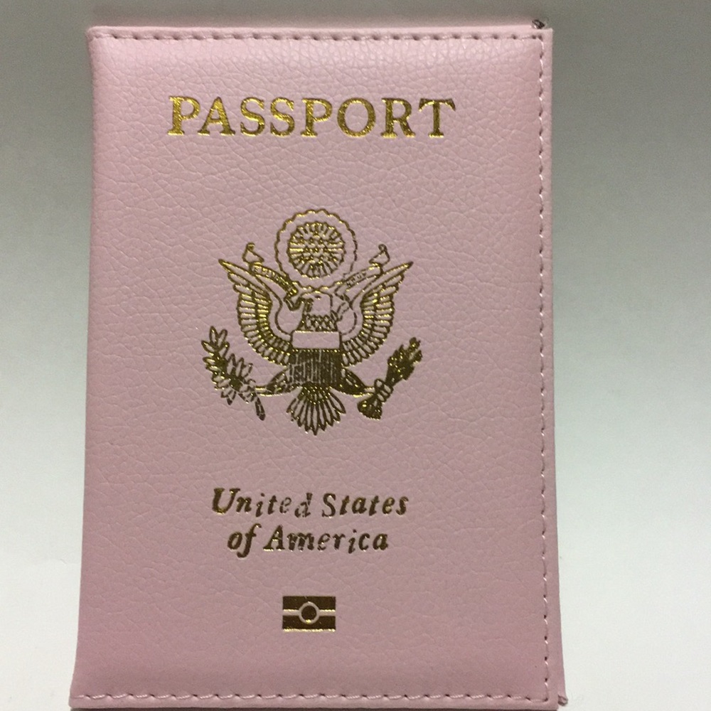 Pink Passport Cover